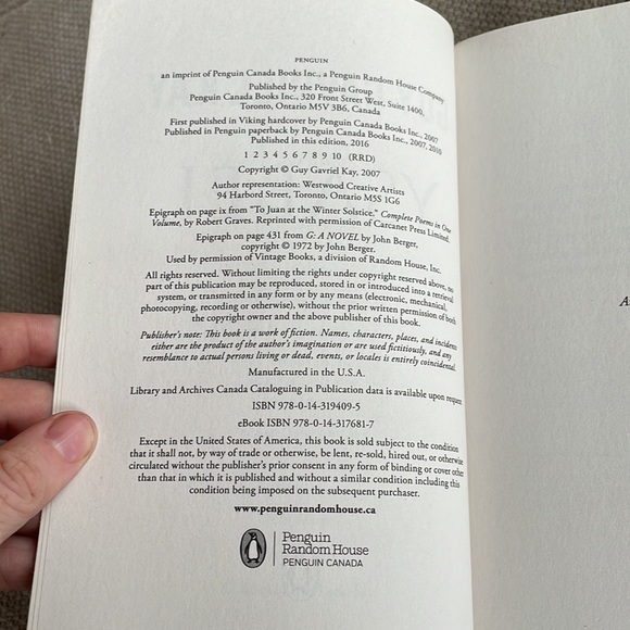 Ysabel - Guy Gavriel Kay. Softcover. Novel. Supernatural. Thriller. - Picture 4 of 10